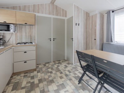 Mobil-home BERMUDES 31.50m² - 3 bedrooms (2018) wooden terrace