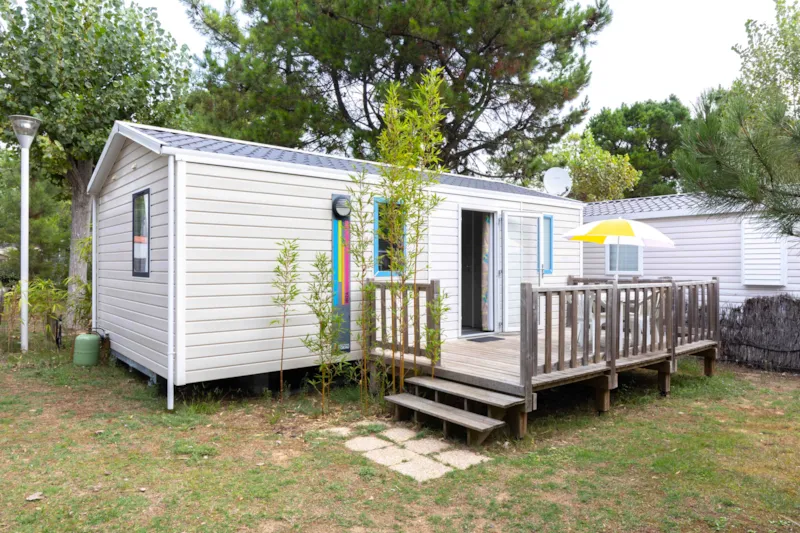 Mobil-Home Ibiza 27M² - 2 Chambres Avec Terrasse Bois