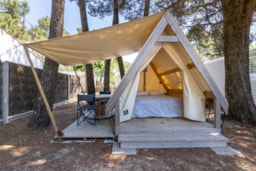 Accommodation - Trekking Tent : 1 Night (1 Double Bed For 2 People) - Camping Ushuaïa Villages La Conge