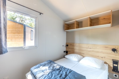 Mobil Home Modulo DUO BOIS 2 bedrooms 29m² (collection 2021) covered wooden terrace