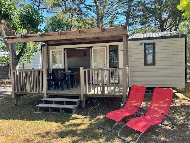 Mobil-Home Bahia 2023 - 29M²  2 Chambres Avec Terrasse Bois Couverte - Lave Vaisselle Inclus