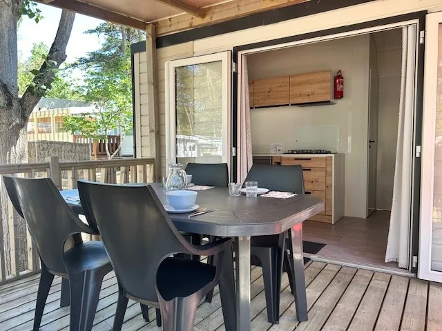 Mobil-Home Bahia 2023 - 29M²  2 Chambres Avec Terrasse Bois Couverte - Lave Vaisselle Inclus