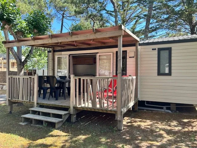Mobil-Home Bahia 2023 - 29M²  2 Chambres Avec Terrasse Bois Couverte - Lave Vaisselle Inclus