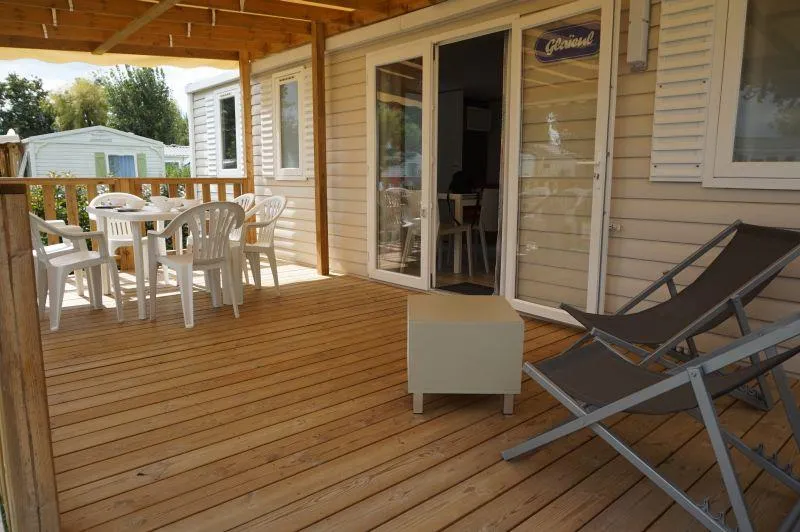 C- Mobil-Home Baltique 3 Chambres