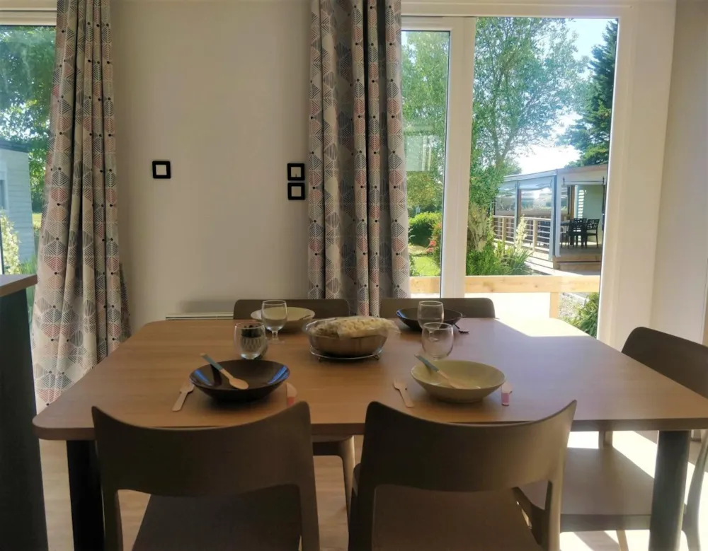 Location - C- Mobil-Home Baltique 2 Sdb - 3 Ch - Chadotel Le Domaine de Beaulieu