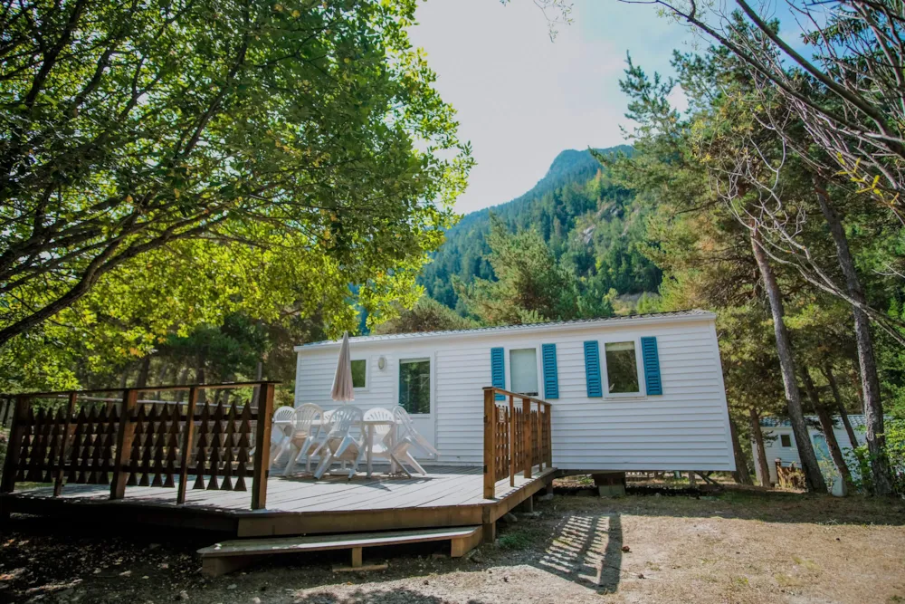 Location - Mobilhome Confort 3 Chambres - Camping Rioclar