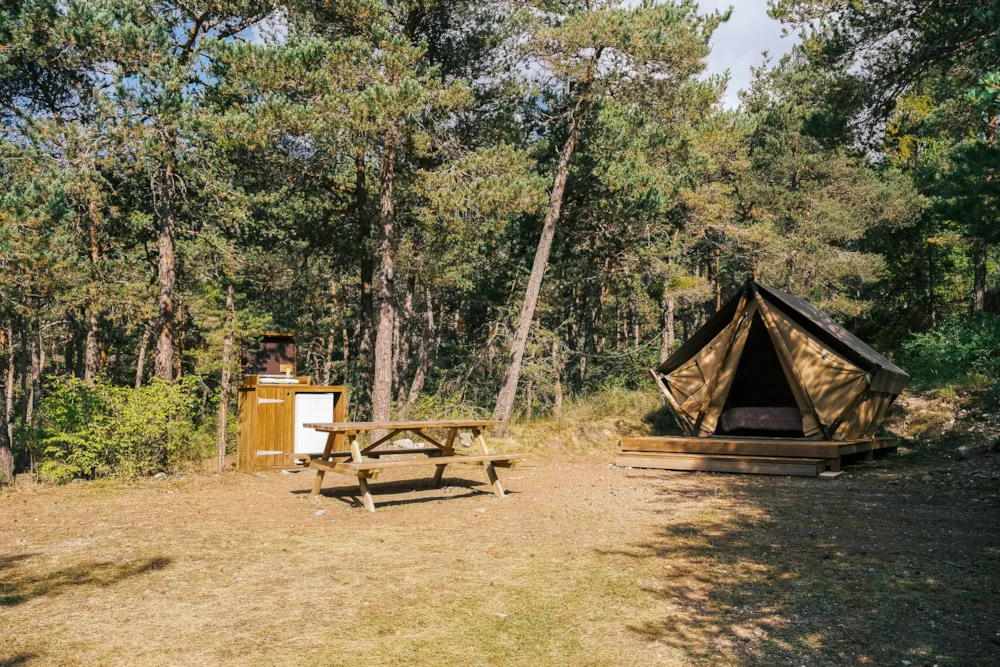 Location - Tente Lodge - Camping Rioclar