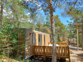 Mietunterkunft - Mobilheim Premium 2 Schlafzimmer - Camping Rioclar