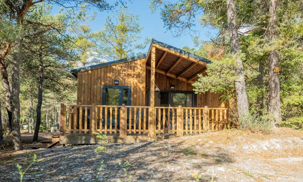 Location - Chalet Premium 2 Chambres 4 Pers. - Camping Rioclar