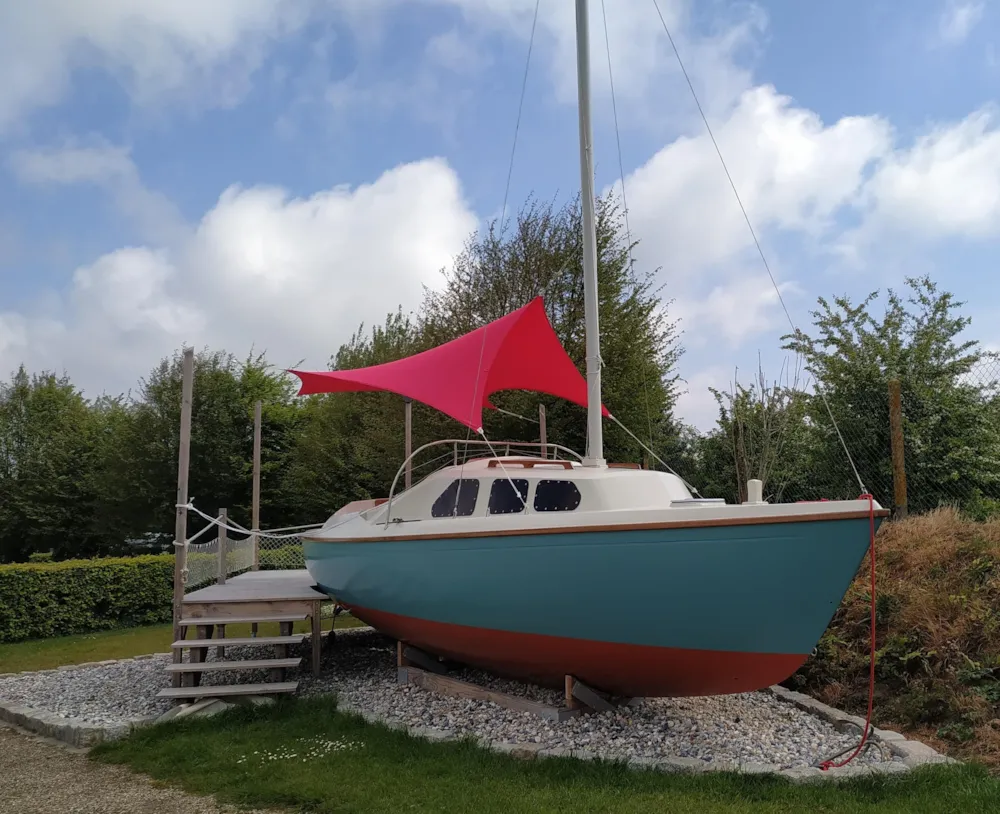 Mietunterkunft - Bathô Marion - Außergewöhnliche Unterkunft - Camping Sunêlia L'Aiguille Creuse