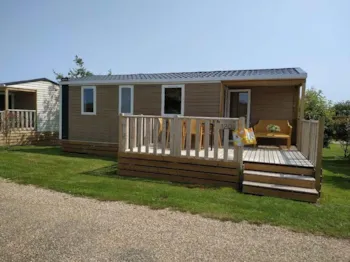 Accommodation - Mobile Home Loggia Sunêlia Confort 3 Bedrooms - Camping Sunêlia L'Aiguille Creuse