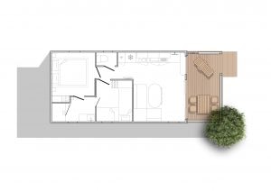 Sunêlia Luxe "Le Cabestan" 4 pers. 2 bedrooms. 1 bathroom — 8