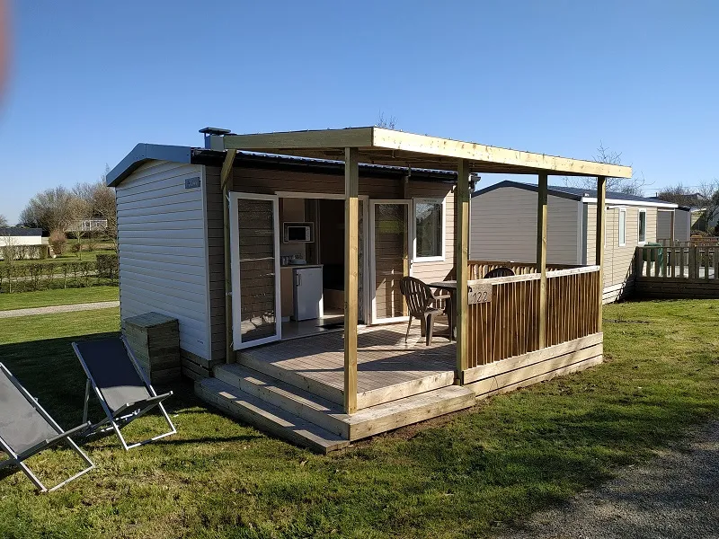Mietunterkunft - Mobilheim Cahita Sûnelia Prestige 1 Zimmer - Camping Sunêlia L'Aiguille Creuse