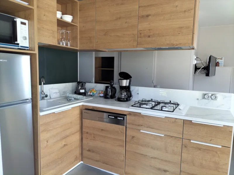 Mobil-Home "Le Lupin" Sunêlia Luxe 3 Chambres - 2 Salles De Bain