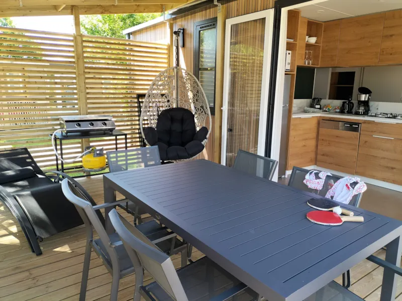 Mobil-Home "Le Lupin" Sunêlia Luxe 3 Chambres - 2 Salles De Bain