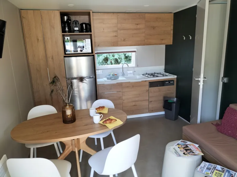 Mobil-Home "L'oiseau Blanc" Sunêlia Luxe 2 Chambres - 2 Salles De Bain