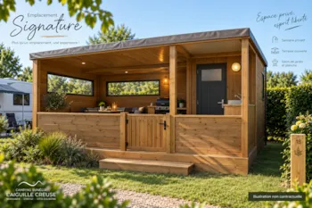 Kampeerplaats(en) - Kenmerkende Standplaats "Le Clos Masure" - Camping Sunêlia L'Aiguille Creuse