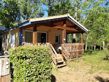 Mietunterkunft - Chalet Goëland 35M² - Camping de Graniers
