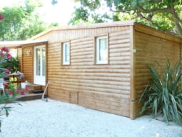 Huuraccommodatie(s) - Chalet Confort - 3 Chambres - Clim - Tv - Camping Cap Sud