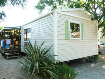 Mietunterkunft - Mobilhome Tradition - 2 Chambres - Clim - Tv - Camping Cap Sud