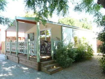 Mietunterkunft - Chalet 2 Zimmer / Klimaanlage (2004) - Camping Cap Sud