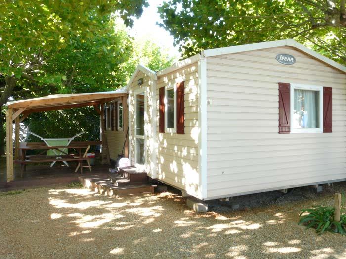 Location - Mobilhome 3 Chambres (Année 2005/2011) Clim Mobile - Camping Cap Sud