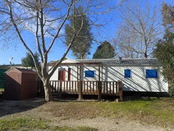 Mietunterkunft - Mobilhome Privilege 3 Chambres 6/8P Tv - Clim - Lv - Camping Cap Sud