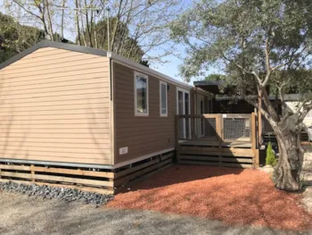 Mietunterkunft - Mh Privilege 3Ch 2 Sdb 6/8P Tv Clim - Camping Cap Sud
