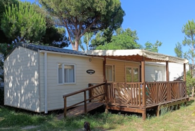 Mobilhome CONFORT 3 chambres 6/8P TV - CLIM - 2 SDB — 1