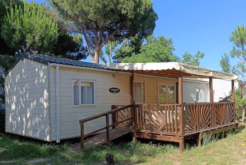 Mobilhome CONFORT 3 chambres 6/8P TV - CLIM - 2 SDB