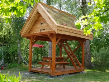 Mietunterkunft - Air Mythe Hütte  - - Camping Le Tampico