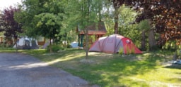 Kampeerplaats(en) - Pakket Standplaats + Tent, Caravan, Camper - - Camping Le Tampico