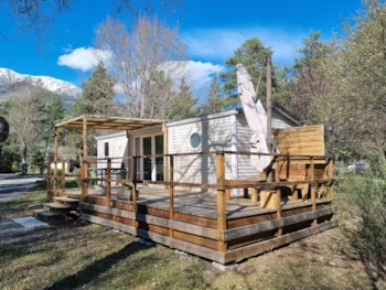 Mietunterkunft - Mobilheim Confort - 2 Zimmer - - Camping Le Tampico
