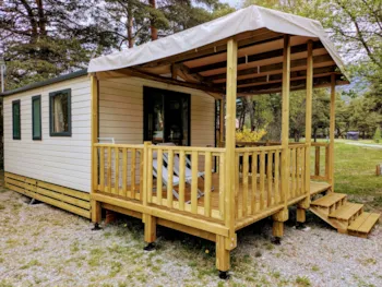 Mietunterkunft - Mobilheim Premium - 23M² - 1 Schlafzimmer - Camping Le Tampico