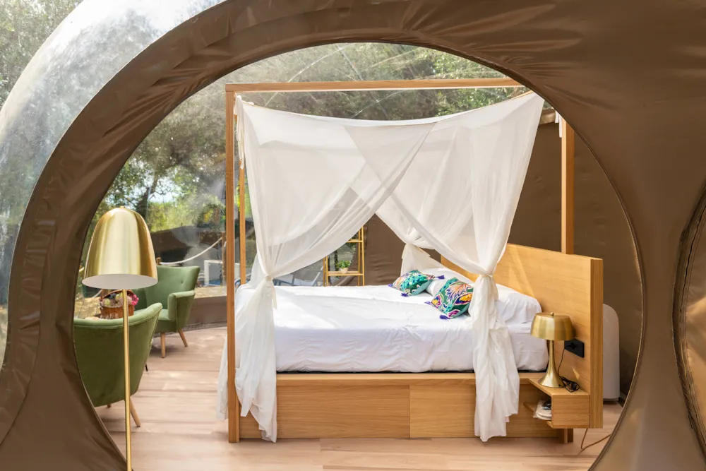 Mietunterkunft - Garda Bubble - La Rocca Camping