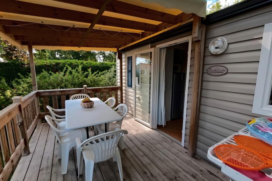 Location - Mobil-Home Confort 32M² (3 Chambres) - Camping La Grand'Métairie