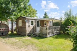 Alojamiento - Cabane Des Fermiers 21,5M² (1 Habitación) - Camping Paradis La Grand'Métairie****