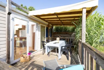 Mietunterkunft - Mobilheim Premium 34M²  (3 Schlafzimmer) - Camping Paradis La Grand'Métairie****