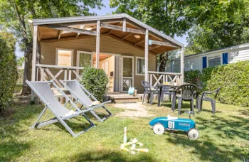 Mietunterkunft - Hütte  Premium 37M² (3 Schlafzimmer) - Camping Paradis La Grand'Métairie****