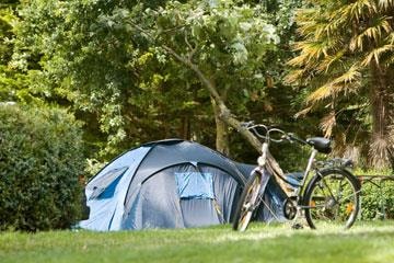 Pitch Trekking Package by foot or by bike - Without electricity