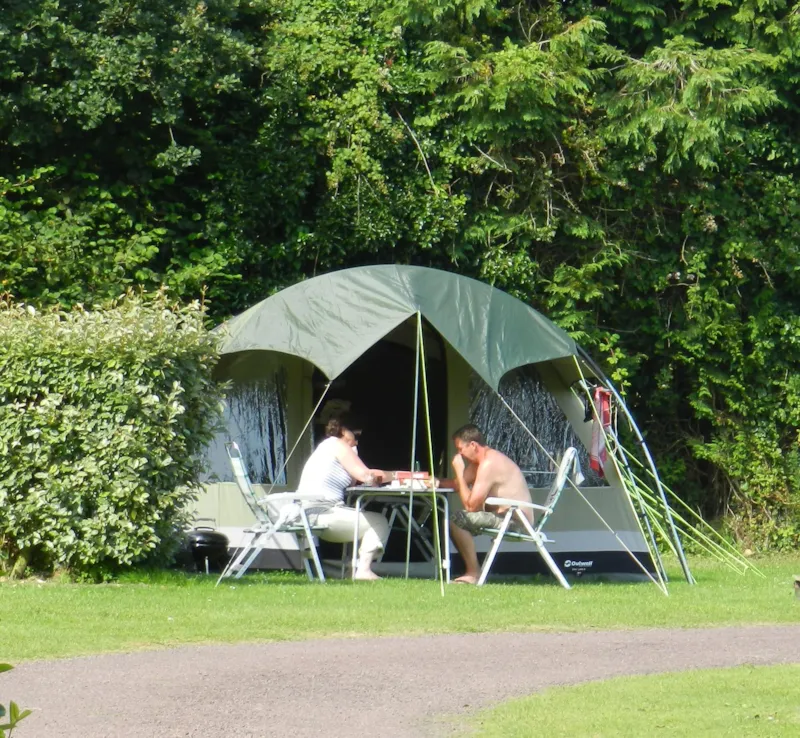 Emplacement Premium : Véhicule + Tente/Caravane + Électricité + Frigo