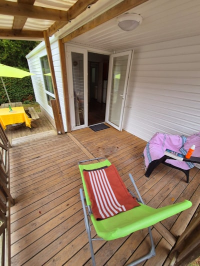 Mobile home LOFT with sheltered terrace
