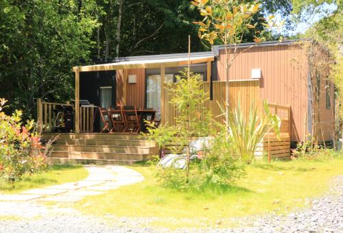 Location - Cottage Privilege Spa 4/6 Personnes + Clim  - 2 Chambres - 2 Salles De Bain - - Camping Le Ruisseau, Bidart