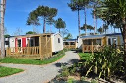 Location - Sunêlia Confort + Corail 3 Chambres (Quartier Piéton) - Camping Sunêlia Le Fief