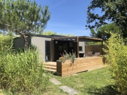 Huuraccommodatie(s) - Sunêlia Luxe Taos - 37M² - 2 Slaapkamers - Camping Sunêlia Le Fief