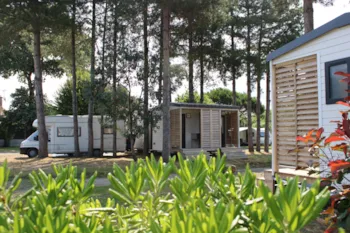 Stellplatz - Luxus Stellplatz - Camping Sunêlia Le Fief