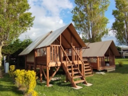 Accommodation - Tentes Cyclo Et Cyclo'oh - CAMPING BELLEVUE MER