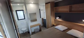 Mietunterkunft - Mobil Home Premium Argoat 32M² - CAMPING BELLEVUE MER