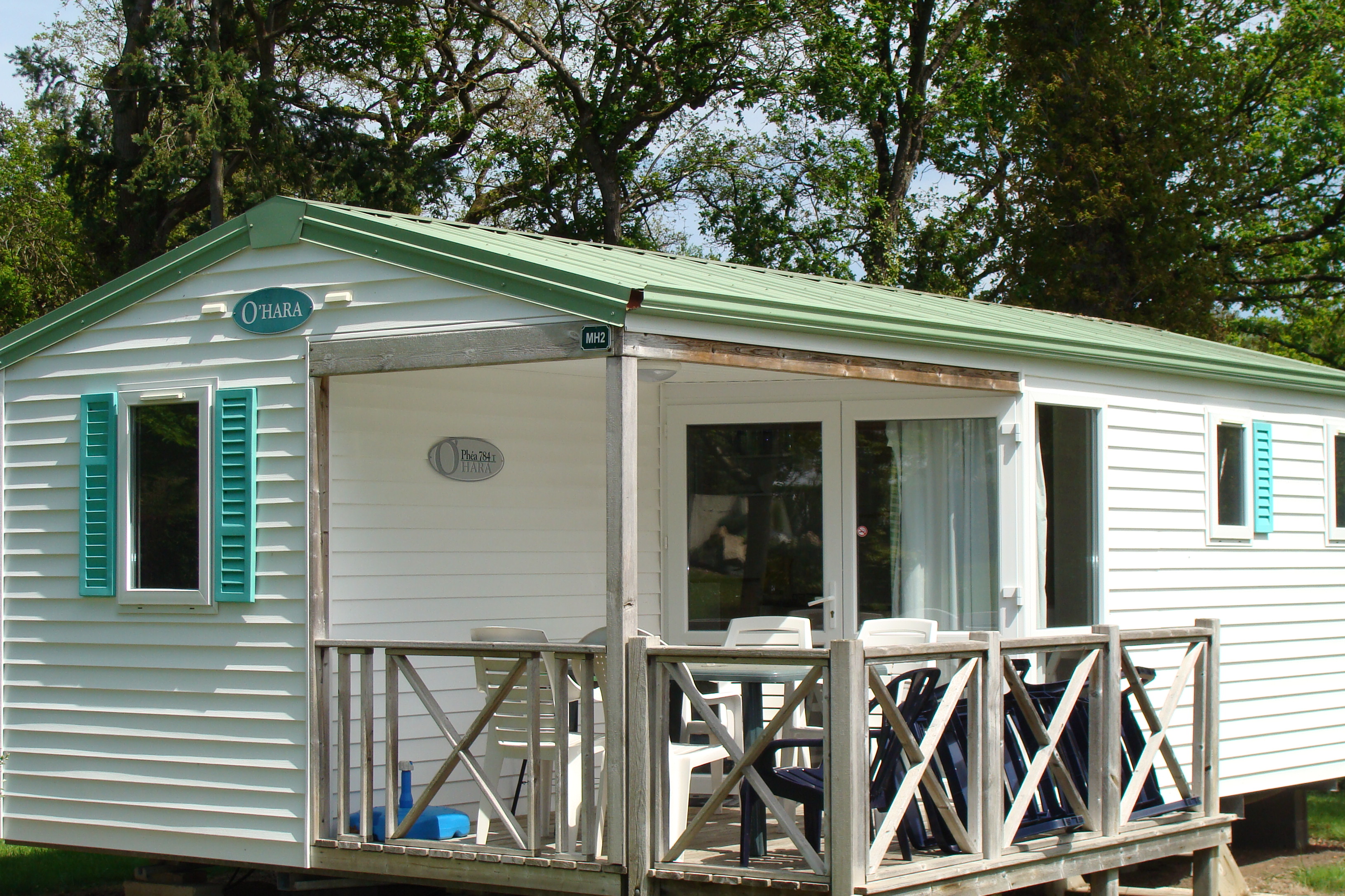 Location - Mobil Home Confort 2 Chambres - 1 Sdb - Romanée – Camping Au Bocage du Lac