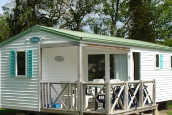 Mietunterkunft - Mobilheim Komfort - 2 Schlafzimmer - Bocage du Lac